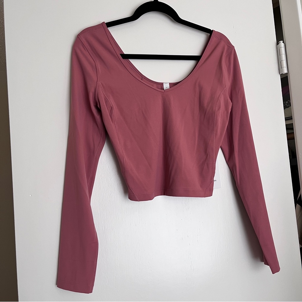 Lululemon | NWT Align Long Sleeve Shirt in Brier Rose (Pink) Women’s Siz… - Picture 8 of 8